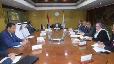  وزير النقل يلتقي وفد مجموعة موانئ ابوظبي لبحث التعاون في مجال النقل النهري