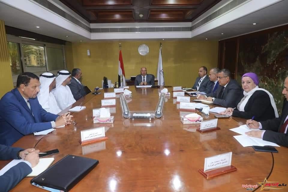  وزير النقل يلتقي وفد مجموعة موانئ ابوظبي لبحث التعاون في مجال النقل النهري