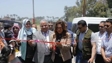عوض تفتتح مدرسة المستشار عثمان عيد بقرية الطرحة