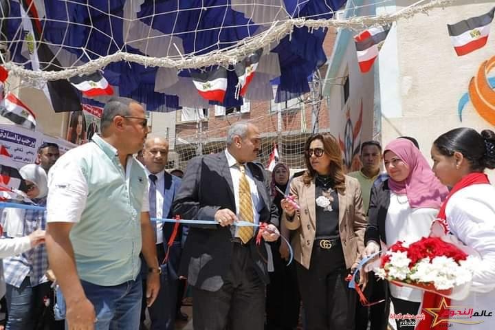 عوض تفتتح الملعب الخماسي بمركز شباب الحوراني