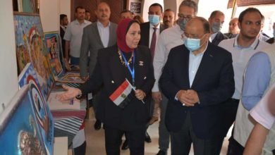 شعراوي والعناني ومحافظ البحيرة يستمعون لعرض حول تطوير مسار العائلة المقدسة بوادي النطرون