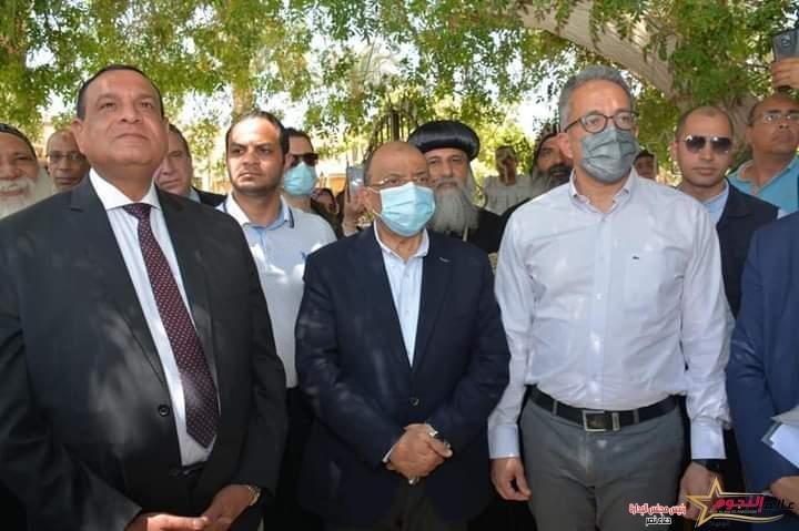 وزيرا التنمية المحلية والسياحة والآثار ومحافظ البحيرة يفتتحون مسار العائلة المقدسة بوادي النطرون 2 وزيرا التنمية المحلية والسياحة والآثار ومحافظ البحيرة يفتتحون مسار العائلة المقدسة بوادي النطرون