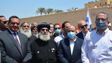 وزيرا التنمية المحلية والسياحة والآثار ومحافظ البحيرة يفتتحون مسار العائلة المقدسة بوادي النطرون