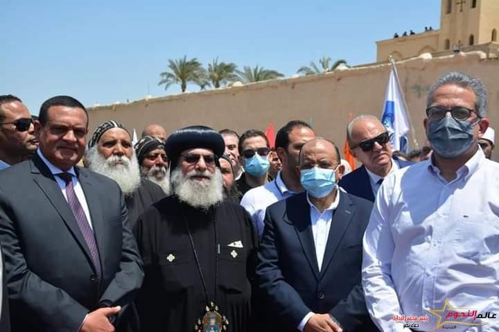 وزيرا التنمية المحلية والسياحة والآثار ومحافظ البحيرة يفتتحون مسار العائلة المقدسة بوادي النطرون 1 وزيرا التنمية المحلية والسياحة والآثار ومحافظ البحيرة يفتتحون مسار العائلة المقدسة بوادي النطرون