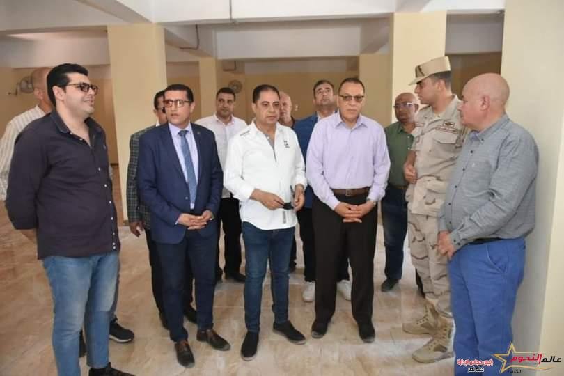 غراب يزور مدينة الحسينية ويتفقد لجان إمتحانات الدبلومات الفنية التجارية ومجمع الخدمات ونقطة الإسعاف 3 غراب يزور مدينة الحسينية ويتفقد لجان إمتحانات الدبلومات الفنية التجارية ومجمع الخدمات ونقطة الإسعاف