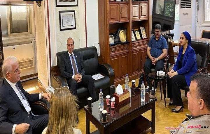 فوده ونصار يتابعان مشروعات الجهاز المركزى للتعمير الجاري العمل بها بمدن جنوب سيناء