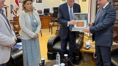 فوده ونصار يتابعان مشروعات الجهاز المركزى للتعمير الجاري العمل بها بمدن جنوب سيناء