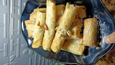 الجلاش بالمكسرات... مقدم من الشيف: عبير البنان