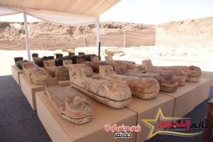 الكشف عن أول وأكبر خبيئة تماثيل برونزية بجبانة البوباسطيون بسقارة 2 الكشف عن أول وأكبر خبيئة تماثيل برونزية بجبانة البوباسطيون بسقارة