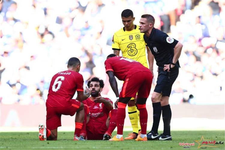 إصابة محمد صلاح وخروجه أمام تشيلسي بـ نهائي كاس الاتحاد الإنجليزي 1 إصابة محمد صلاح وخروجه أمام تشيلسي بـ نهائي كاس الاتحاد الإنجليزي