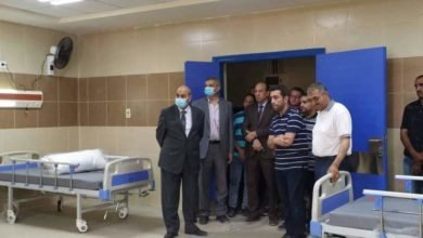رئيس جامعة المنيا يقوم بجولة تفقدية لمستشفى الرمد وجراحات العيون التخصصي ومستشفى الاطفال الجامعي الجديد 