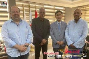 اتحاد الكرة يستقبل القنصل العام لكوريا الجنوبية لإنهاء الاتفاق علي ودية المنتخب 2 اتحاد الكرة يستقبل القنصل العام لكوريا الجنوبية لإنهاء الاتفاق علي ودية المنتخب