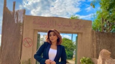 ساندي مراد مذيعة الكبير اوي ومتألقة مسلسلات رمضان 2022