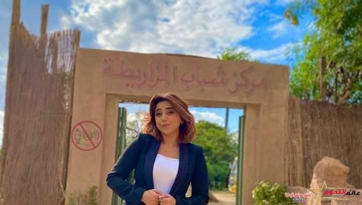 ساندي مراد مذيعة الكبير اوي ومتألقة مسلسلات رمضان 2022