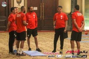 منتخب مصري يجري التدريبات الصباحيه بفندق الإقامة 2 منتخب مصري يجري التدريبات الصباحيه بفندق الإقامة