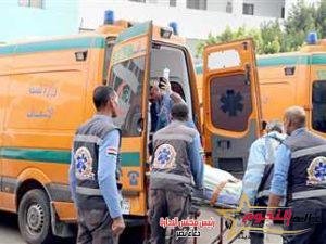 انقلاب ميكروباص و إصابة 6 أشخاص بـ البحيرة