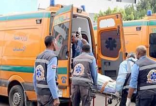 انقلاب ميكروباص و إصابة 6 أشخاص بـ البحيرة