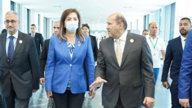 السعيد ومحافظ مصر لدى مجموعة البنك الإسلامي للتنمية تتفقد أعمال فعاليات الاجتماعات السنوية للبنك بشرم الشيخ