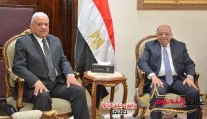 شعراوي يتابع مع محافظ السويس مشروعات الخطة الاستثمارية و منظومة المخلفات وجهود السيطرة على الأسعار 2 شعراوي يتابع مع محافظ السويس مشروعات الخطة الاستثمارية و منظومة المخلفات وجهود السيطرة على الأسعار