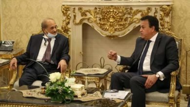 عبد الغفار يلتقي رئيس المجلس الأعلى للصحة بمملكة البحرين لبحث التعاون بين البلدين