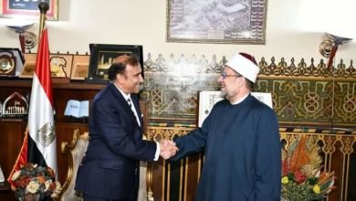 مدير مركز الأمم المتحدة لمكافحة الإرهاب خلال لقائه بوزير الأوقاف