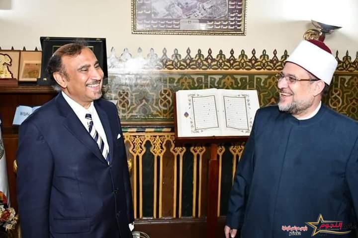 مدير مركز الأمم المتحدة لمكافحة الإرهاب خلال لقائه بوزير الأوقاف
