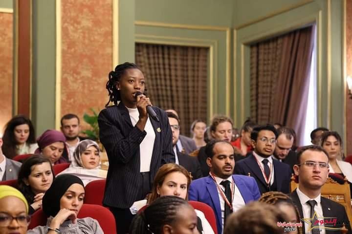 الوفود المشاركة بمنحة ناصر للقيادة الدولية في زيارة لمقر وزارة الخارجية المصرية 