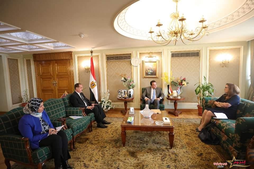 وزير التعليم العالي يبحث آليات التعاون العلمي والبحثي مع كوبا