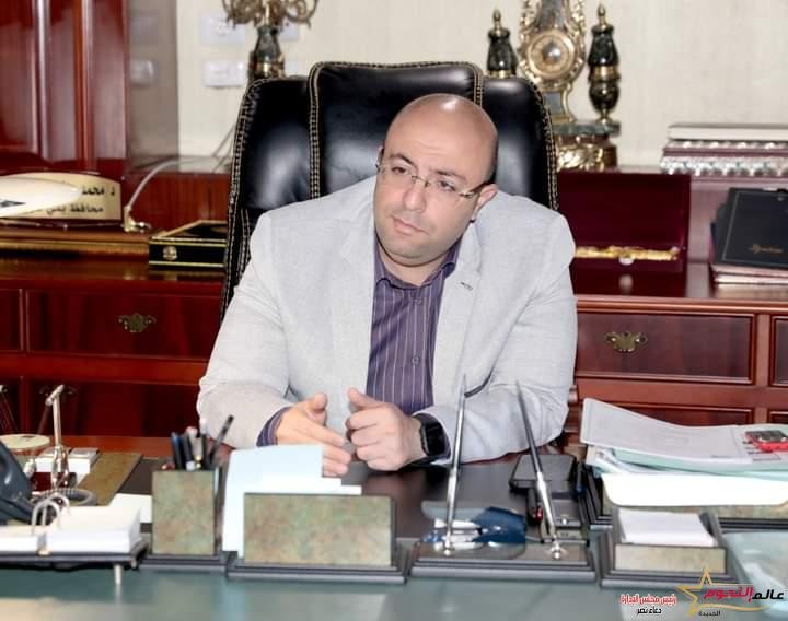 غنيم يتابع مع مسؤولى التأمين الصحى سير امتحانات المعهد الفني للتمريض للعام الدراسي 2021/2022                                