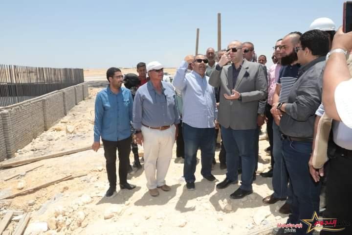 محافظ بني سويف يتفقد مشروع محطة معالجة بدنديل بطاقة 40 ألف م3/يوم لخدمة أكثر من 15 قرية في 3 مراكز