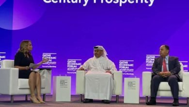 وزير المالية.. خلال مشاركته بمنتدى قطر الاقتصادى