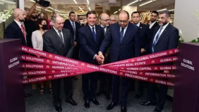 عبد الوهاب يشارك في أفتتاح مقر شركة ماجد الفطيم للحلول الشاملة بالمنطقة الأستثمارية "سيتي سنتر ألماظة"