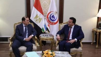 عبد الغفار يستقبل سفير أوزبكستان لدى مصر لبحث سبل التعاون بين البلدين