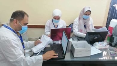 توقيع الكشف الطبي بالمجان على 1101 مواطن ضمن مبادرة "حياة كريمة"