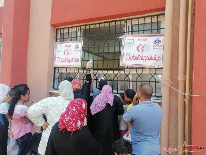 توقيع الكشف الطبي بالمجان على 1101 مواطن ضمن مبادرة "حياة كريمة"