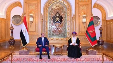 السيسي يلتقي مع جلالة السلطان هيثم بن طارق آل سعيد بسلطنة عمان