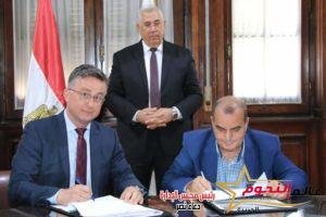 وزير الزراعة يبحث مع الوكالة الألمانية (Giz) التعاون في مجال تطوير الري والإرشاد الزراعي 