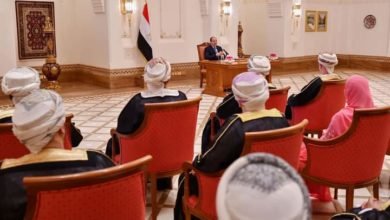 السيسي يلتقي بممثلي مجتمع الأعمال ورؤساء كبرى الشركات في سلطنة عمان