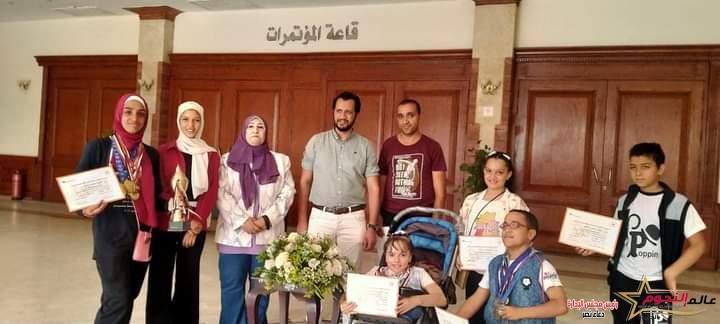 وزارة الشباب تكرم ذوي الهمم الحاصلين علي تدريب برنامج" مشواري " 2 وزارة الشباب تكرم ذوي الهمم الحاصلين علي تدريب برنامج" مشواري "