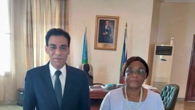 السفير المصري في مالابو يلتقي وزيرة الزراعة والمراعي والغابات والبيئة في غينيا الأستوائية