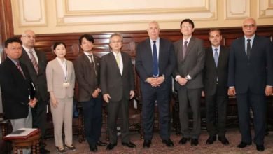 القصير: يستقبل السفير الياباني الجديد في مستهل عمله بالقاهرة ويبحث معه آفاق التعاون المشترك