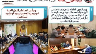 تسليم 152 وثيقة للتأمين ضد الحوادث الشخصية للعمالة غير المنتظمة بالقليوبية