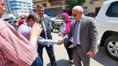 محافظ بورسعيد يتفقد غرفة عمليات إمتحانات الثانوية العامة بديوان المديرية