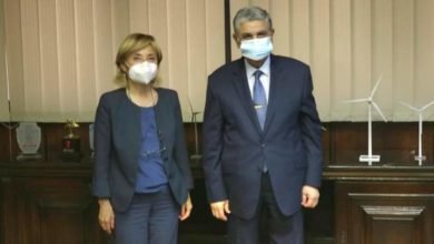 شاكر يستقبل نائبة رئيس بنك الاستثمار الأوربي خلال زيارتها الأولى لمصر والوفد المرافق لها