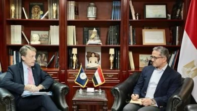 العناني يستقبل مساعد مدير الوكالة الأمريكية للتنمية الدولية (USAID) لبحث تعزيز سبل التعاون 