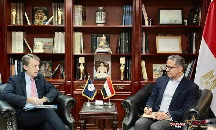 العناني يستقبل مساعد مدير الوكالة الأمريكية للتنمية الدولية (USAID) لبحث تعزيز سبل التعاون 
