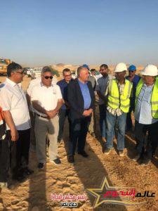 عبد العاطى يتفقد منشآت السد العالى وخزان أسوان للإطمئنان على أعمال الصيانة الدورية