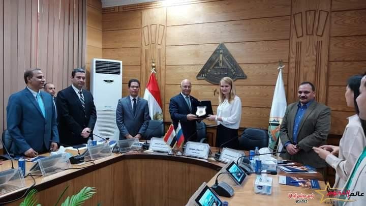 رئيس جامعة بنها يوقع بروتوكول تعاون مع جامعة سانت بطرسبرج الكهروتكنولوجية 