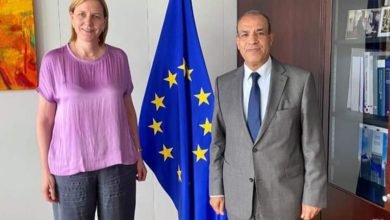 السفير المصري لدى الأتحاد الأوروبي يبحث متابعة نتائج زيارة رئيسة المفوضية الأوروبية إلى مصر 