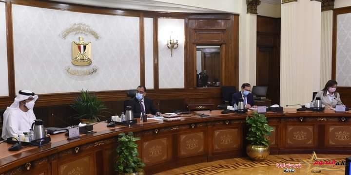 رئيس الوزراء يلتقي وزير الصناعة والتكنولوجيا المتقدمة الإماراتي لمناقشة عدد من الفرص الاستثمارية بين البلدين